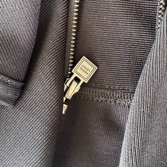 nwot Herve leger black blazer Kaydan size XS - Picture 5 of 8